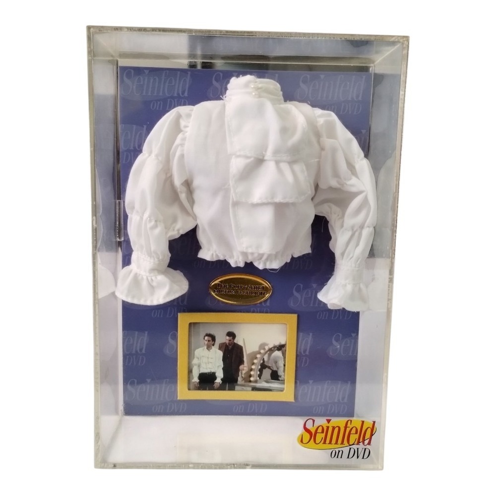 Collectible Seinfeld The Puffy Shirt‎ Museum Enshrined Miniature in Plastic Case